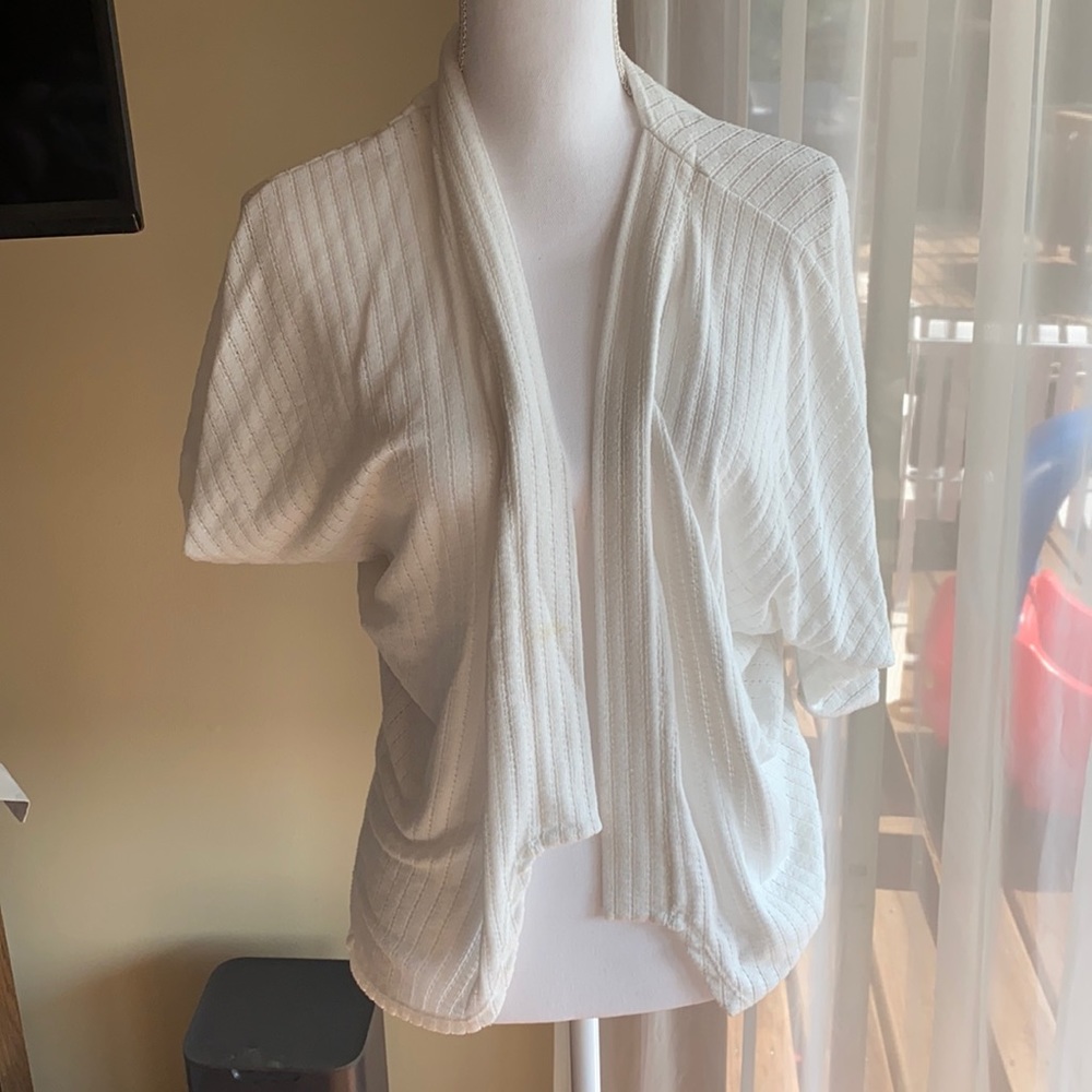 White Cardigan